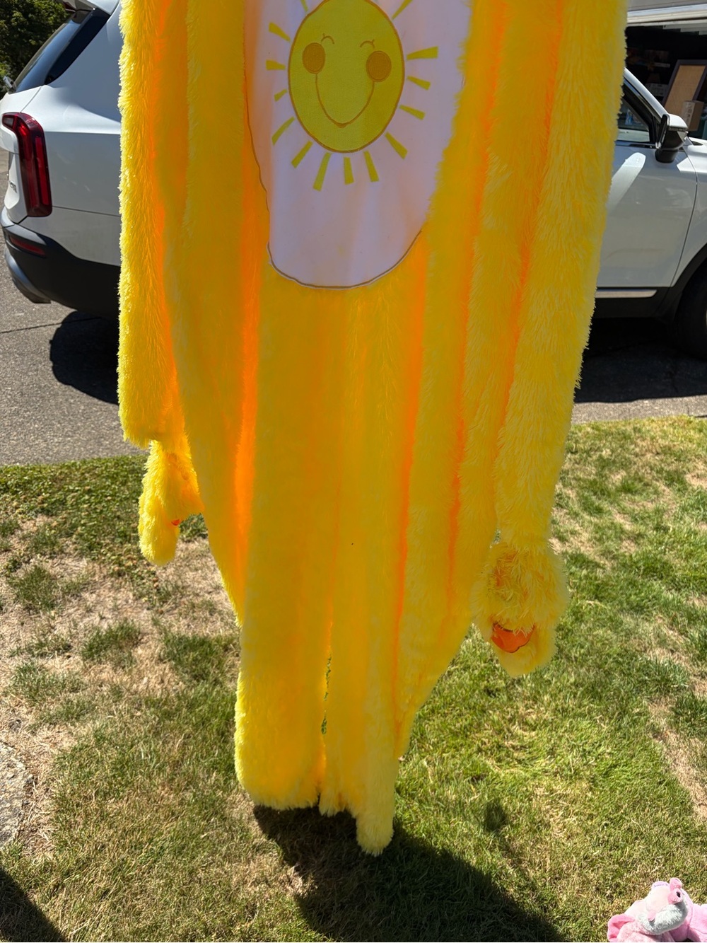 Care Bears Sunshine Adult XL Onesie Costume - Picture 3 of 10